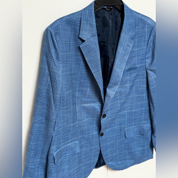 Haggar Blue Sport Coat Sz. 48R - Picture 2 of 7